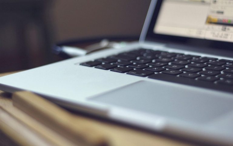 Notebook shows a notebook on a desk